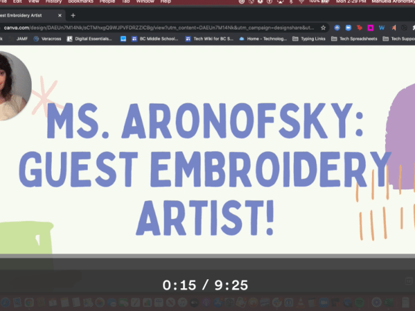 Guest Artist: Recorded&nbsp;Presentation