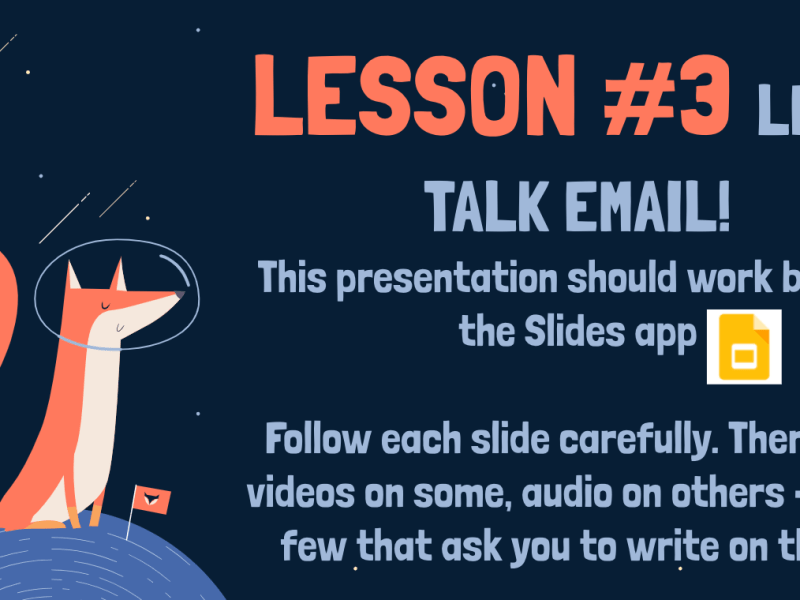 5th Grade Email&nbsp;Lesson